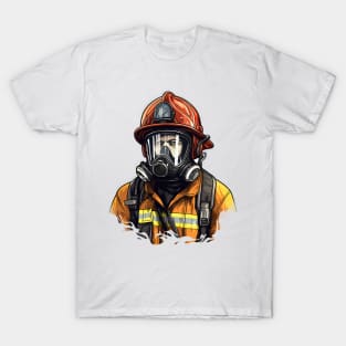 Flame Resistant Fireman T-Shirt